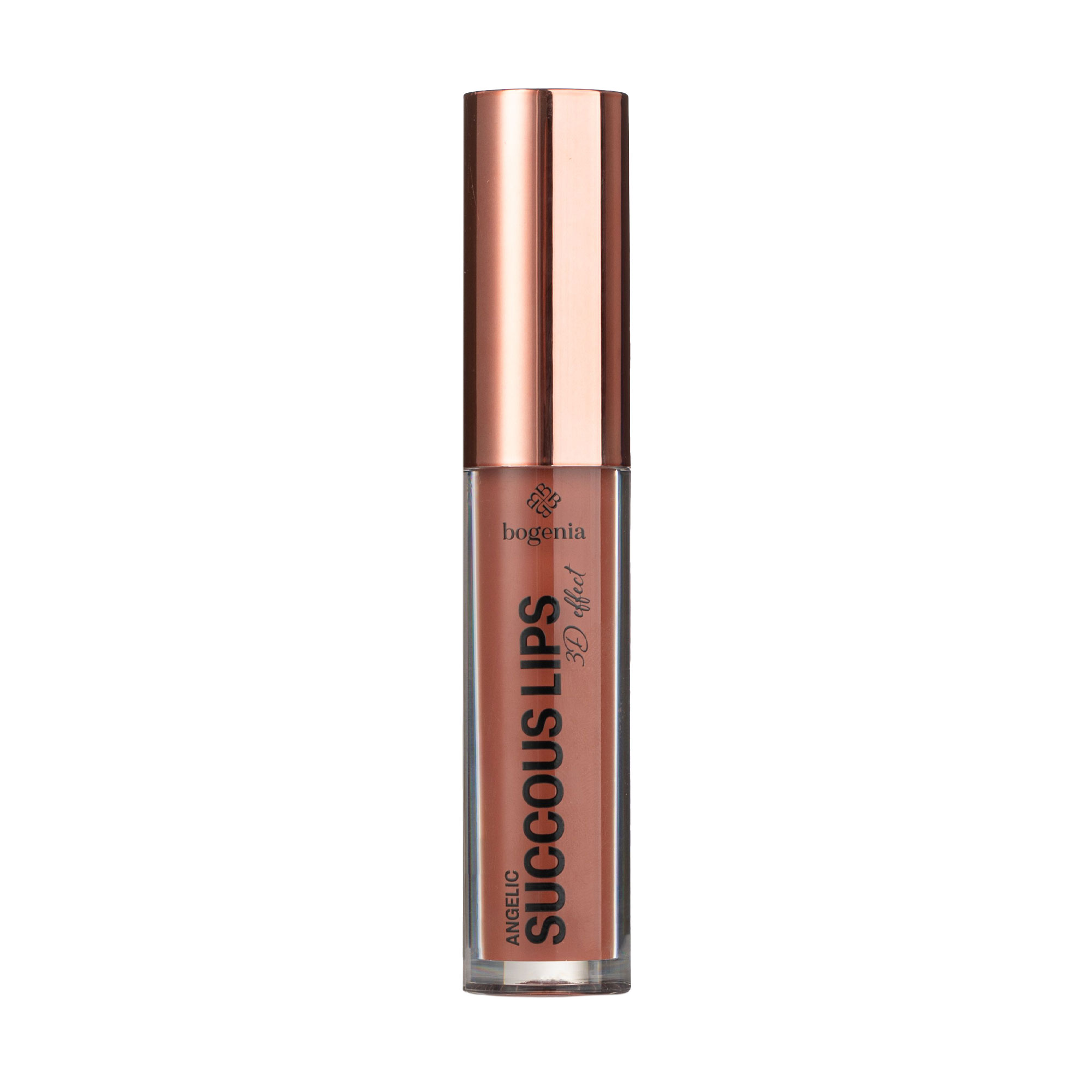 Рідка помада для губ Bogenia Angelic Succous Lips 3D Effect BG711, 017 Perfection, 5.2 мл